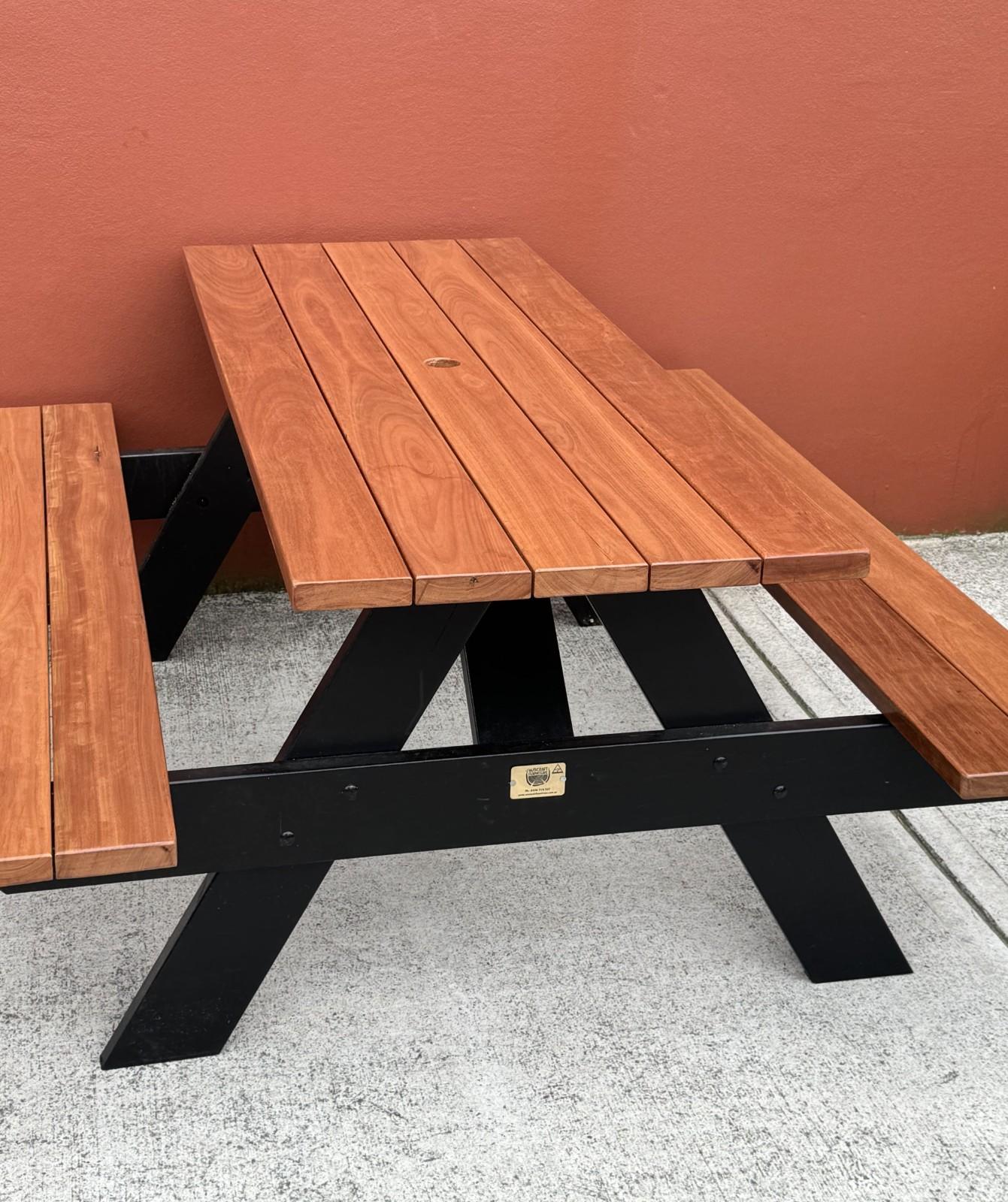 Hardwood Picnic Table